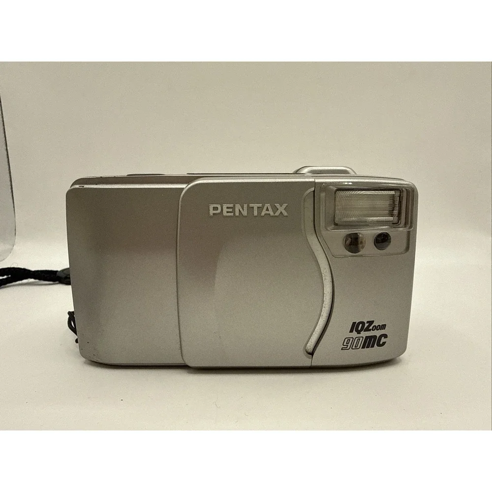 Pentax IQZoom 90MC Point & Shoot 35mm Film Camera UNTESTED